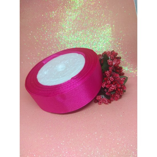 Ленты атласные однотонные 2,5 см, цена за 5 м